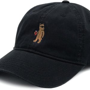 Mens Embroidered Adjustable Dad Hat