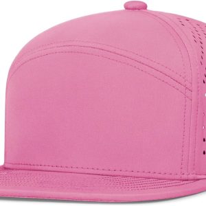 Performance Hats for Men Women,Flat Bill Cap,Golf,Running,Workout