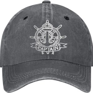 Unisex Vintage Washed Distressed Embroidered Baseball Cap Adjustable Low Profile Dad Hat for Men Women