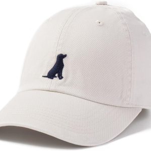 Adult Chill Baseball Cap, Low-Profile Adjustable Snap Back, Embroidered Hat for Men and Women, Regular, Birch White, One Size