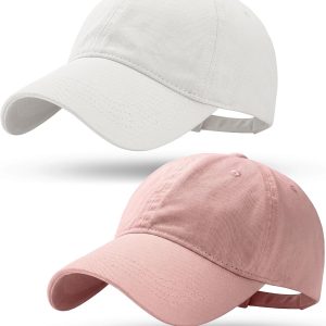 Baseball Cap for Men Women Washed Cotton Unstructured Baseball Hats Breathable Unisex Golf Dad Hat