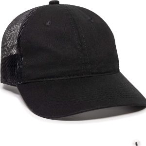 Garment Washed Meshback Cap